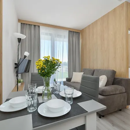 Art - Elegant In With Rooftop Seasonal Pool By Renters Apartamento Mielno (Koszalin)