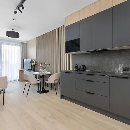 Art - Elegant In With Rooftop Seasonal Pool By Renters Mielno (Koszalin)